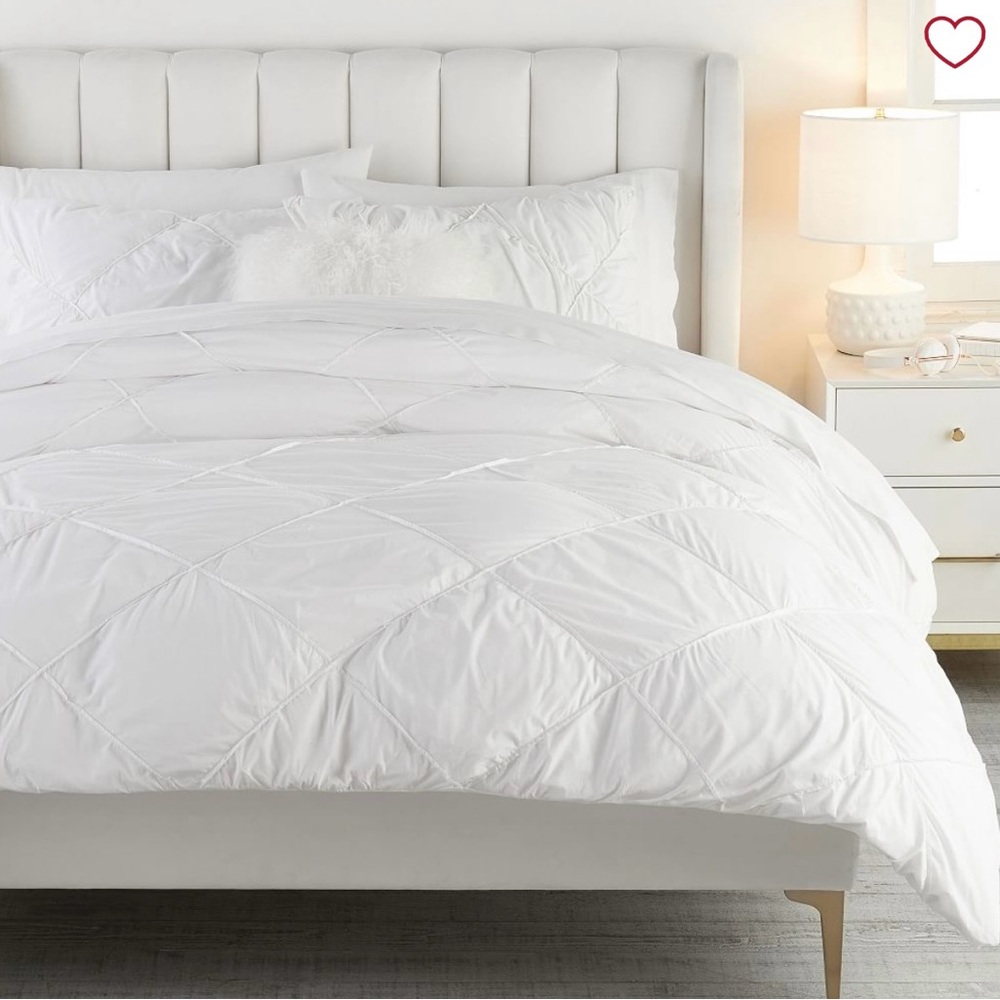 Luxurious White Diamond Dream Duvet Cover Pottery Barn Teen